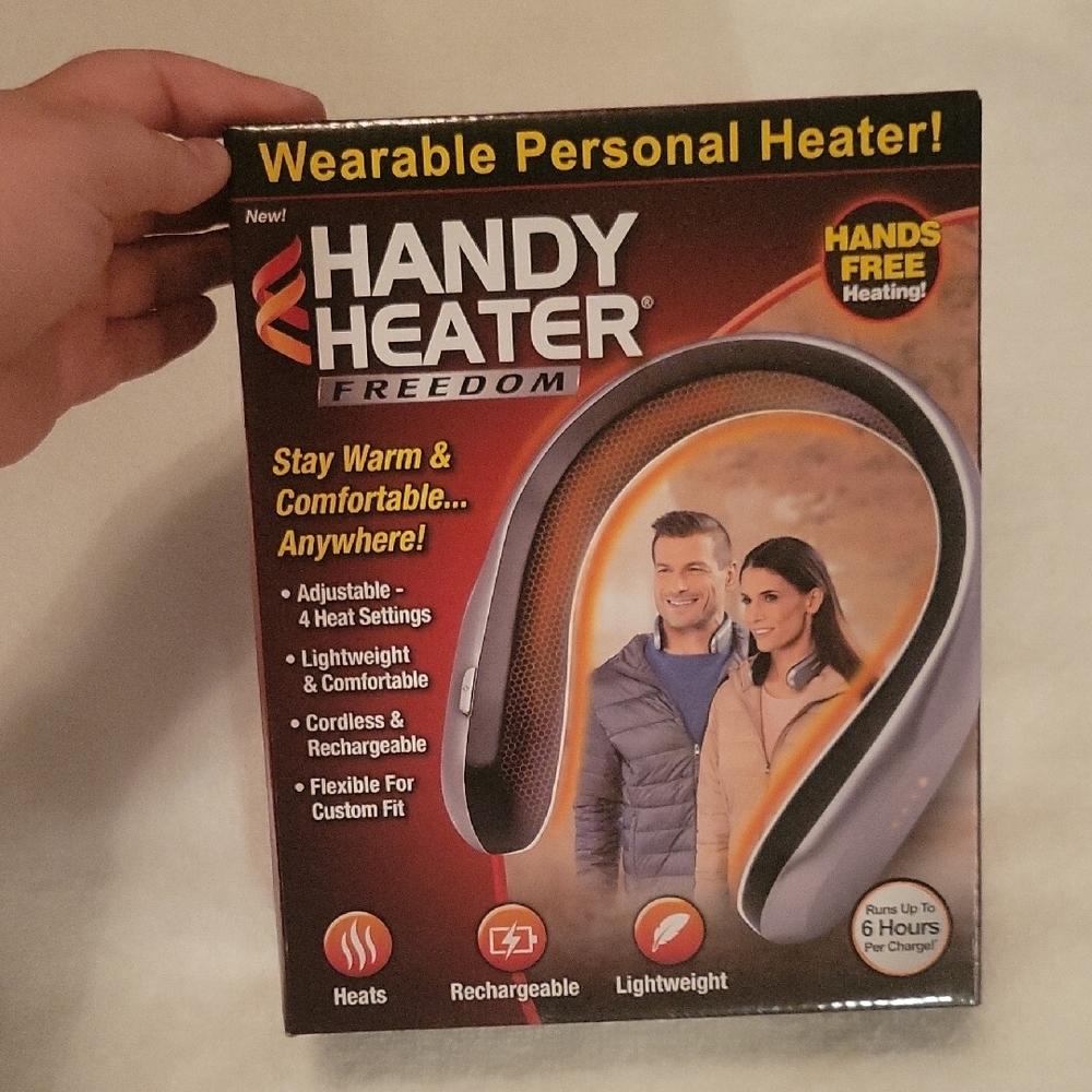Handy Heater Freedom Wearable Personal Heater